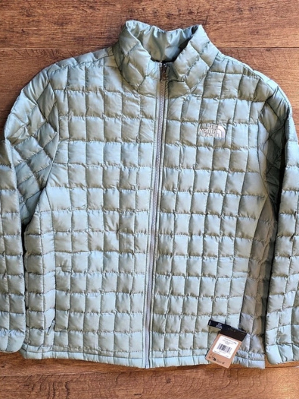 The North Face ThermoBall Insulation Jacket Men's Green Nylon Jacket XL NWT